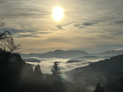 優秀賞　上條貴久　雲海とだるまSUN