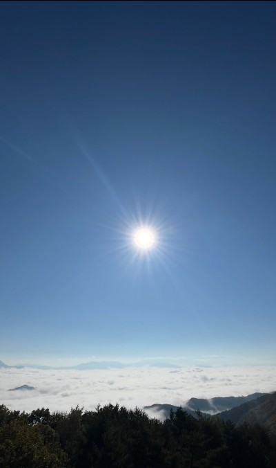 入選　大日方寿二　八坂雲海　～朝陽とともに～